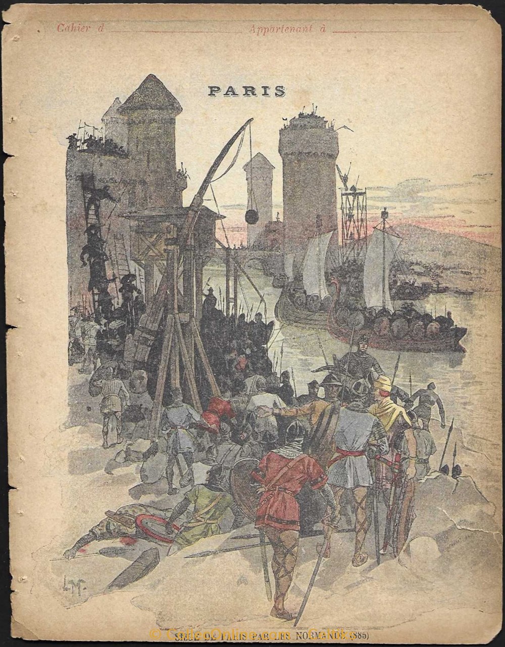 protège cahier - LUTECE 3 documents anciens buvards cahiers illustres protege cahier lutece