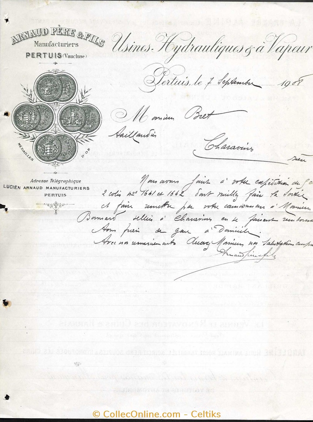 documents anciens factures commerciaux facture le vernis renovateur