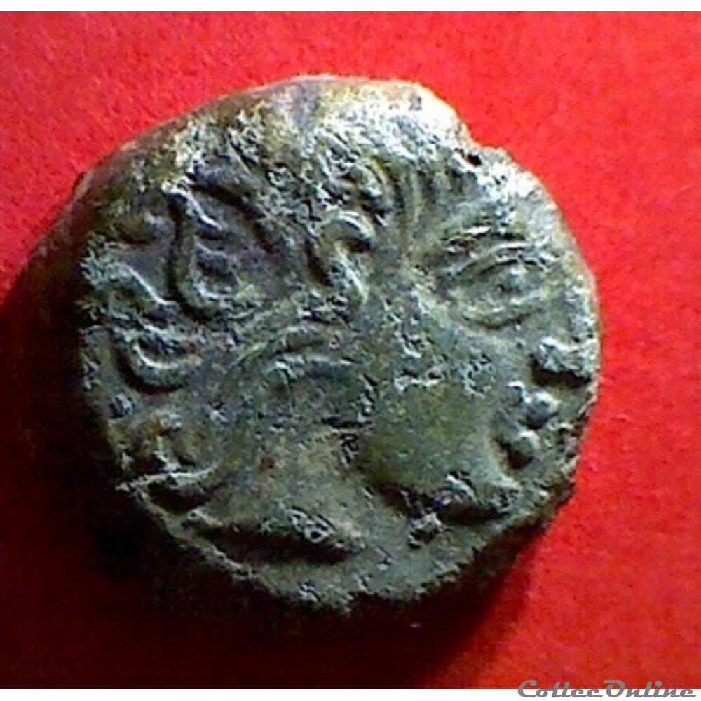 monnaie antique gauloise serie 88 dt 672 bronze eccaios au cavalier
