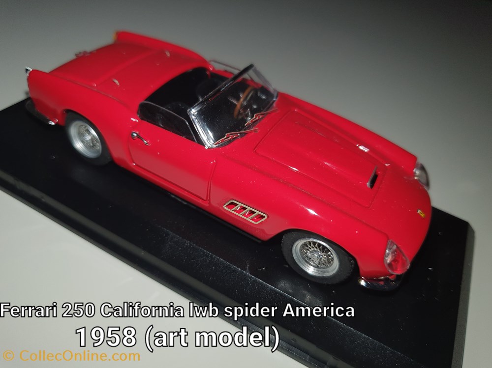 modeles reduits voitures ferrari 250 california