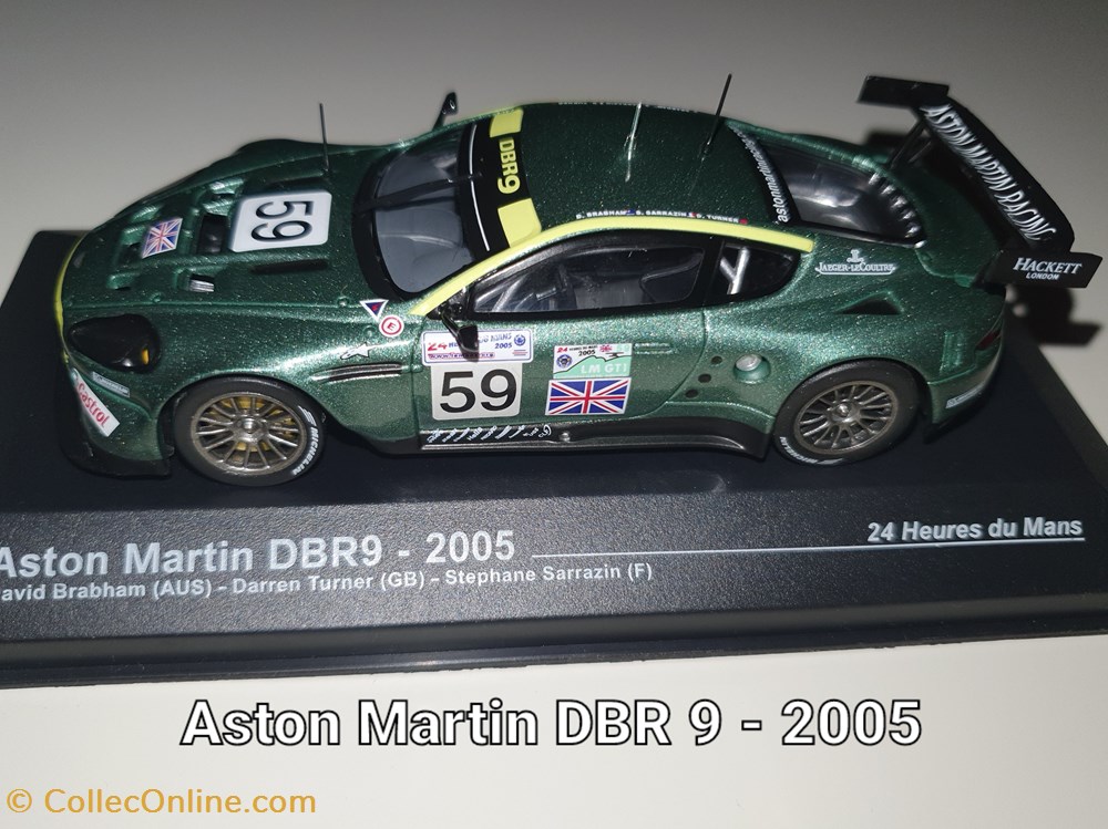 Aston Martin DBR9 modeles reduits voitures aston martin dbr9