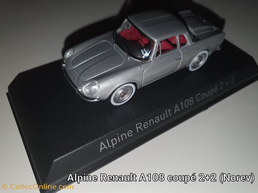 Alpine A108 modeles reduits voitures renault alpine a108