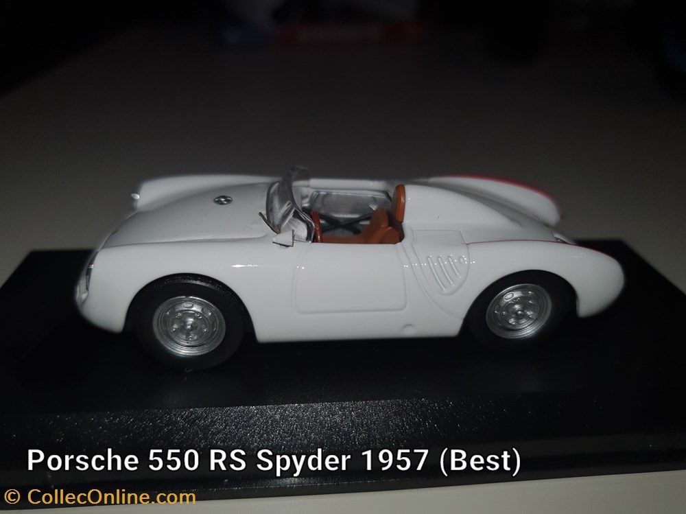 modeles reduits voitures porsche 550 rs spyder