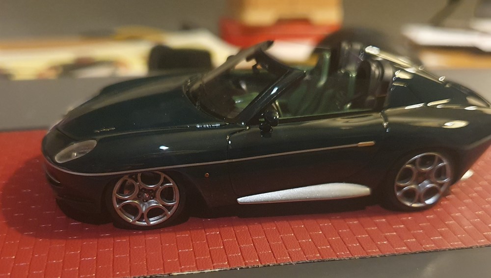 modeles reduits voitures alfa romeo disco volante spyder