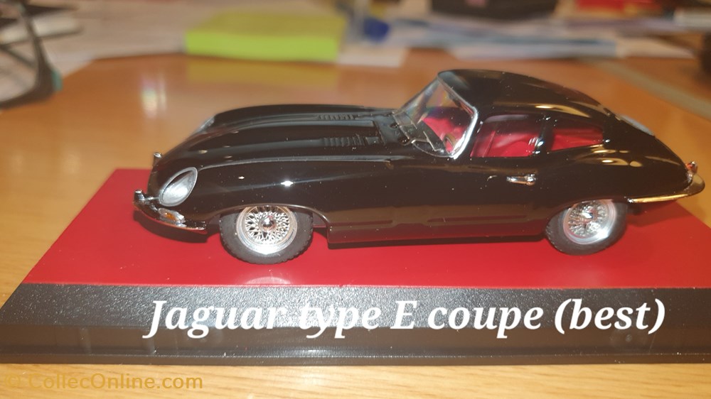 Jaguar type E coupé modeles reduits voitures jaguar type e coupe