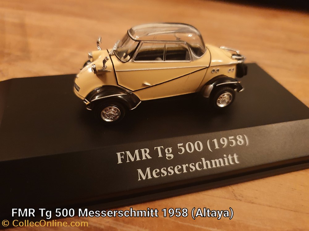 FMR tg 500 modeles reduits voitures messerschmitt fmr tg 500