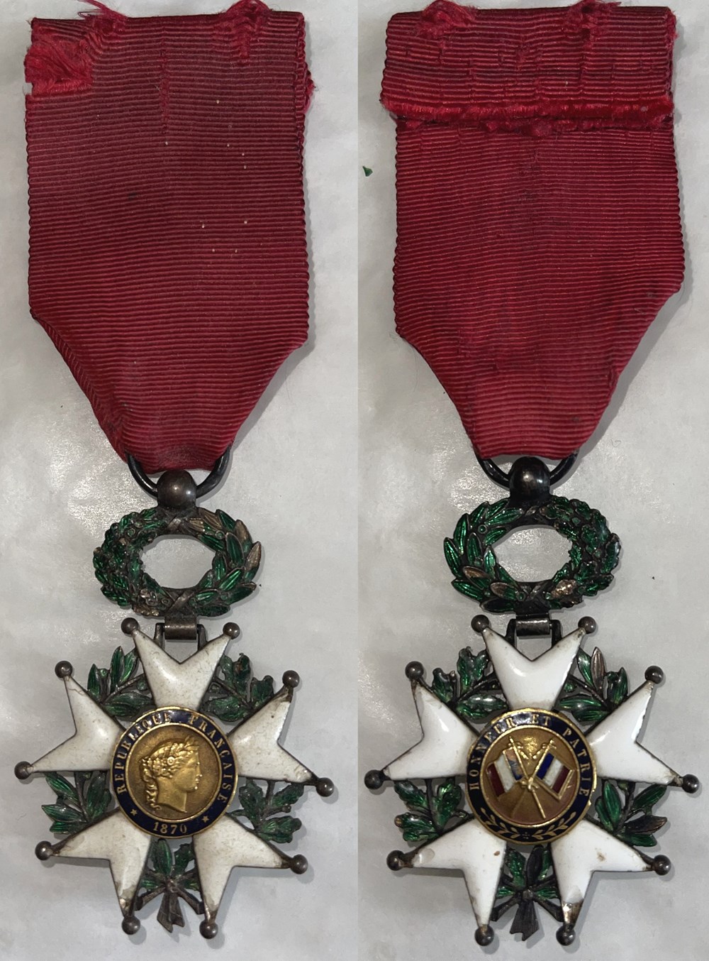 Chevalier de la Légion d'honneur (IIIème République) medailles france chevalier de la legion honneur iiieme republique