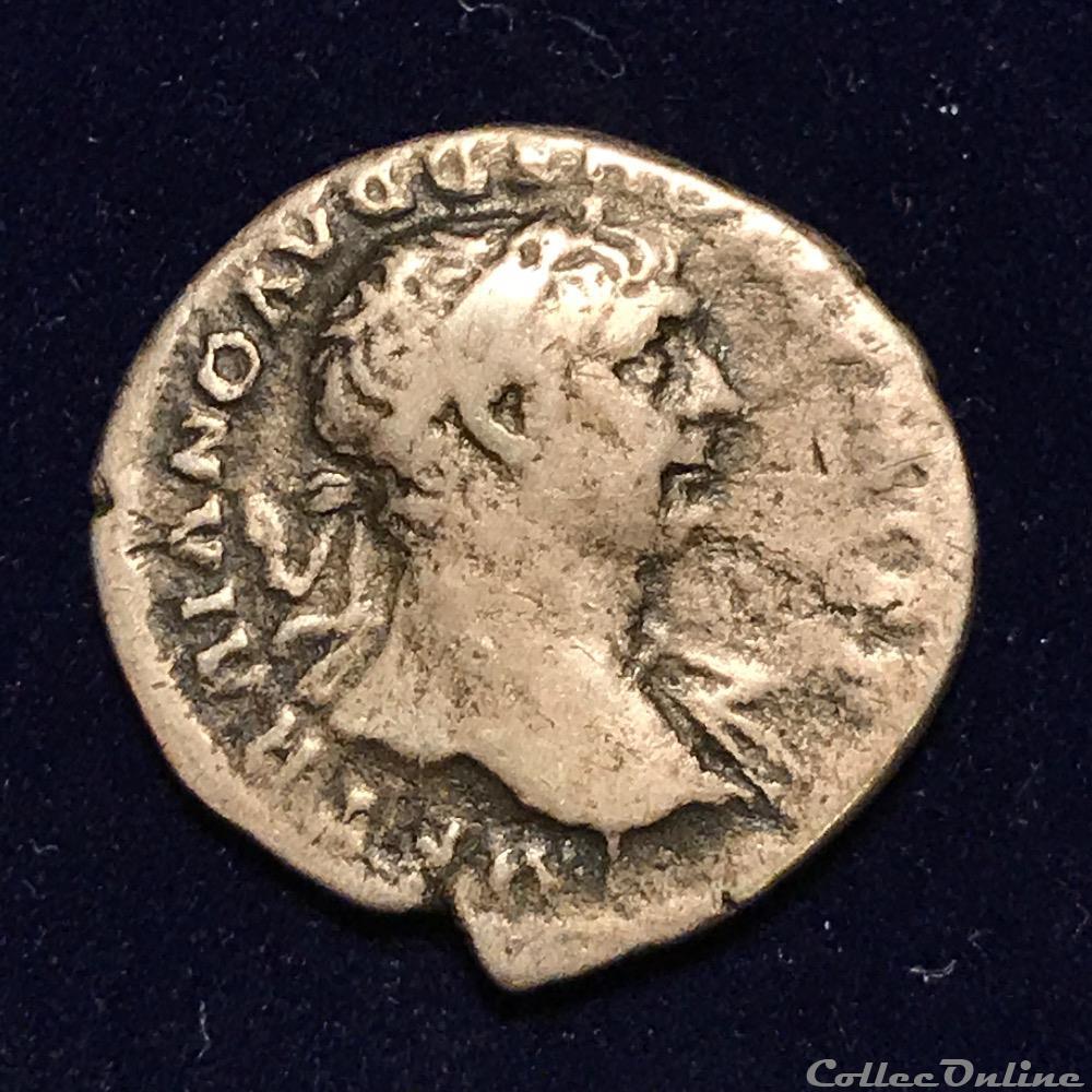 monnaie denier trajan