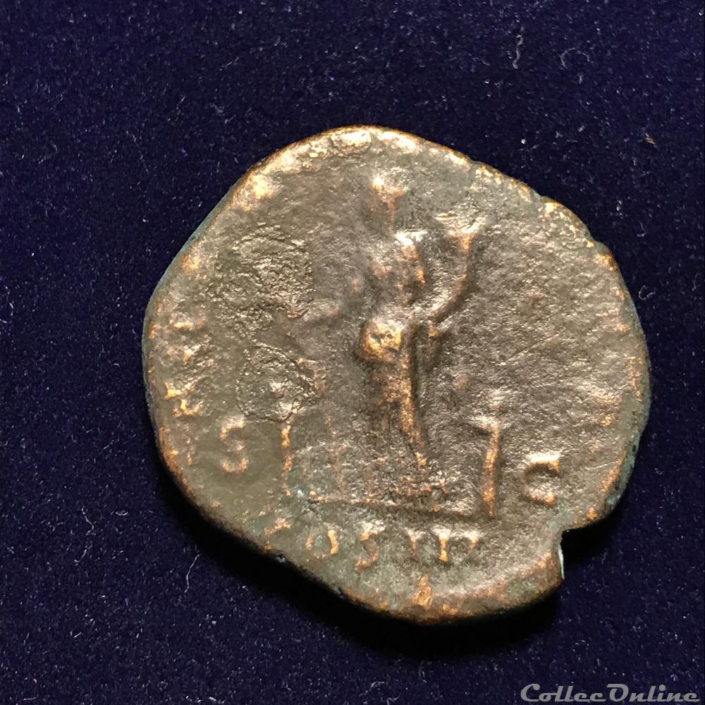 monnaie dupondius hadrien
