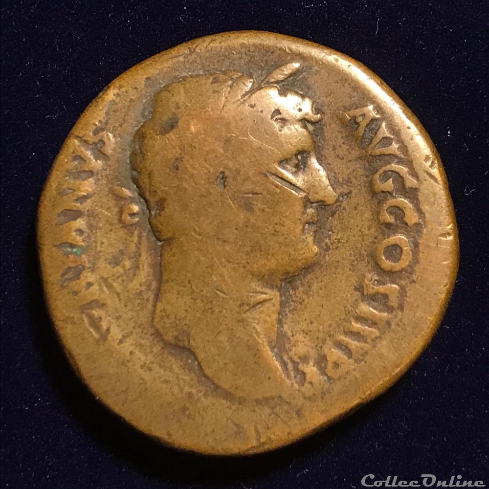 monnaie sesterce hadrien