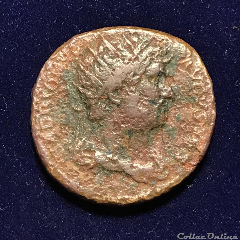 monnaie dupondius hadrien