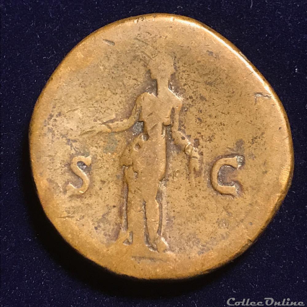 monnaie sesterce hadrien