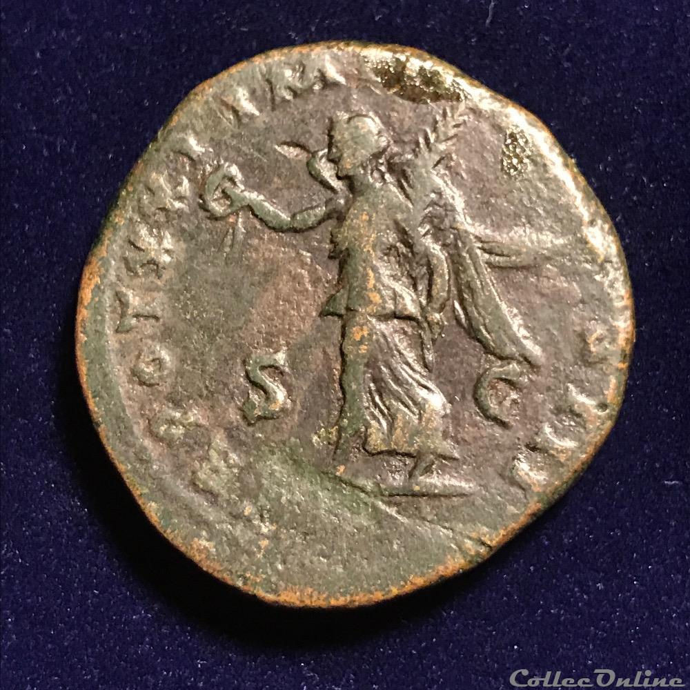 monnaie sesterce marc aurele