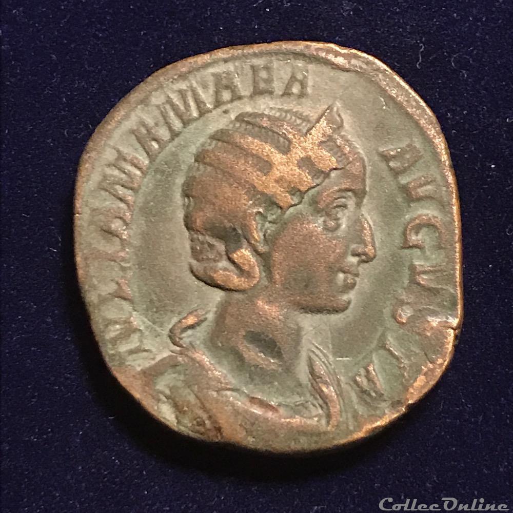 monnaie sesterce julia mamee