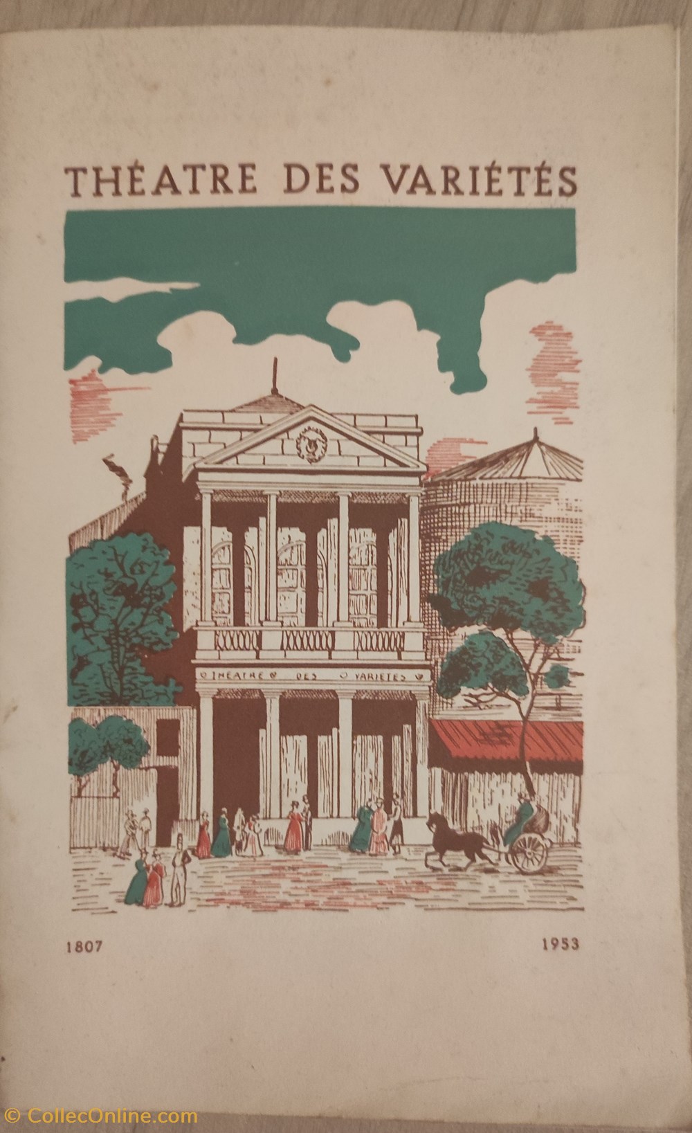 Programme theatre documents anciens programmes programme theatre