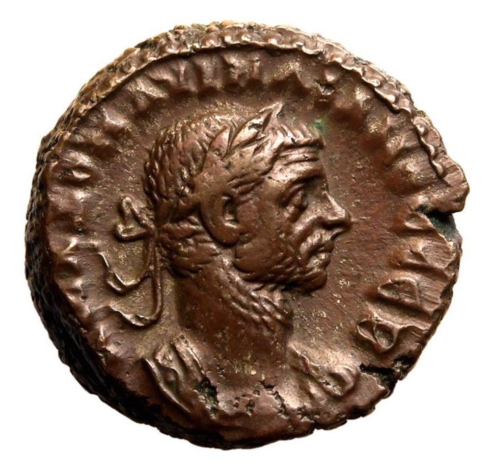 Aurelian Potin Tetradrachm coins ancient to romans provincial aurelian potin tetradrachm