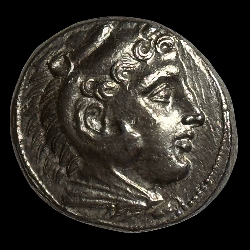 Philip III Arrhidaios AR Tetradrachm | With an Extremely Rare 'Bee on Rose' Symbol coins ancient to greek philip iii arrhidaios ar tetradrachm with an extremely rare bee on rose symbol