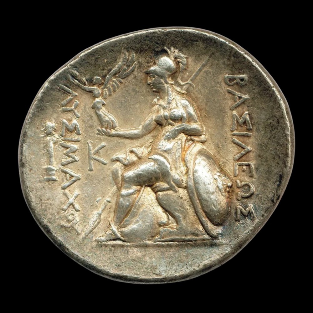 coins ancient to greek lysimachos ar tetradrachm a magnificent portrait of alexander the great