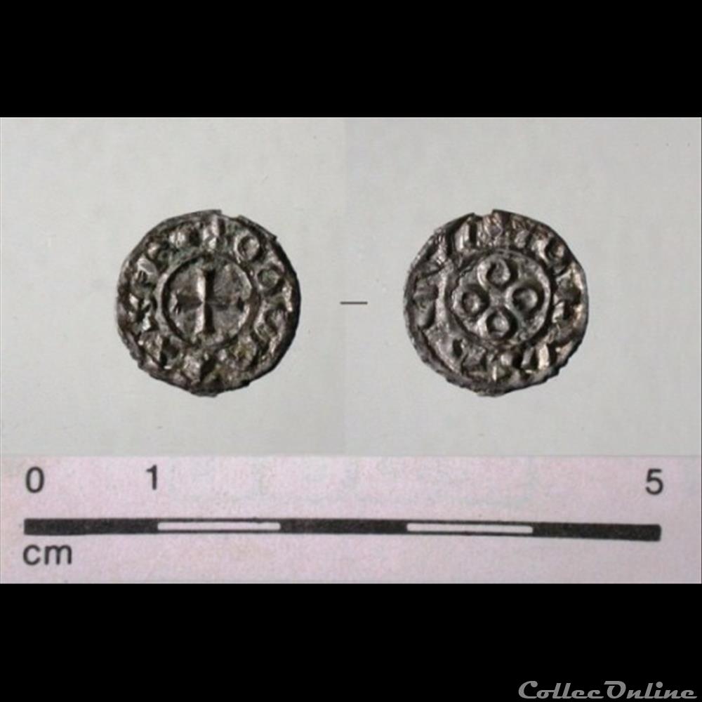 OBOLE DE EUDES - TOULOUSE monnaie france carolingienne obole de eudes toulouse
