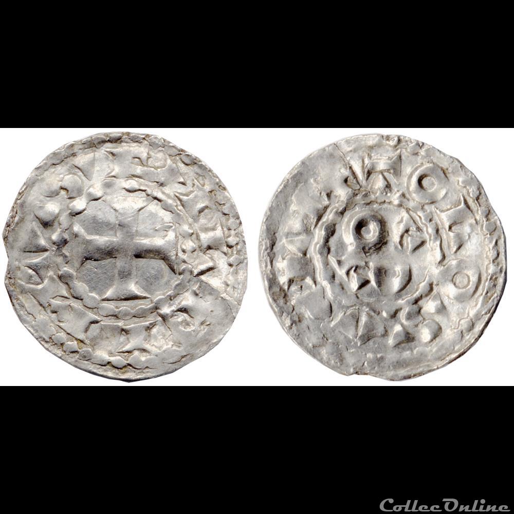 DENIER DE GUILLAUME III TAILLEFER ? (998/1003 - 1037) monnaie france feodale denier de guillaume iii taillefer 998 1003 1037