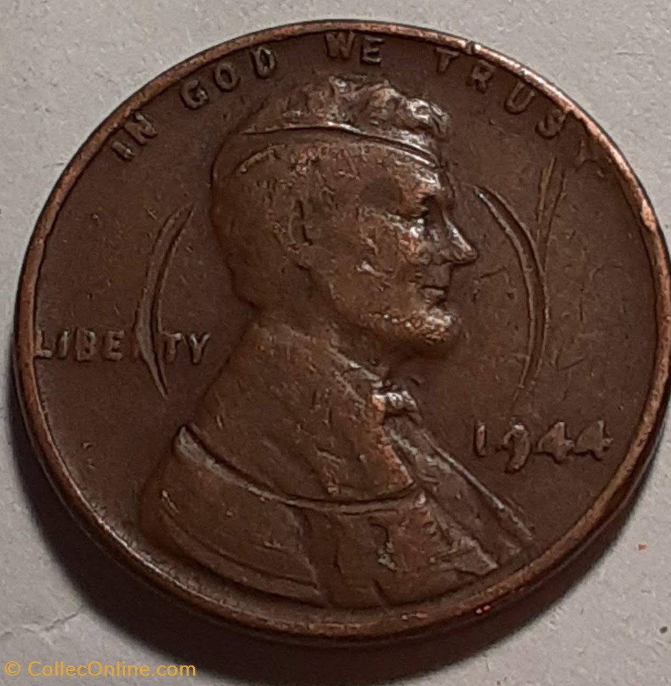 1944 Wheat Penny (Error) coin 1944 wheat penny error