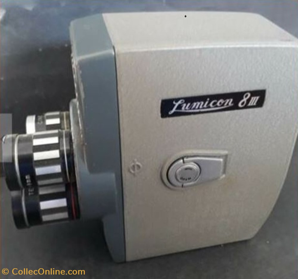 Ciné Caméra Lumicon 8 III1957 appareils photo camescopes cine camera lumicon 8 iii1957