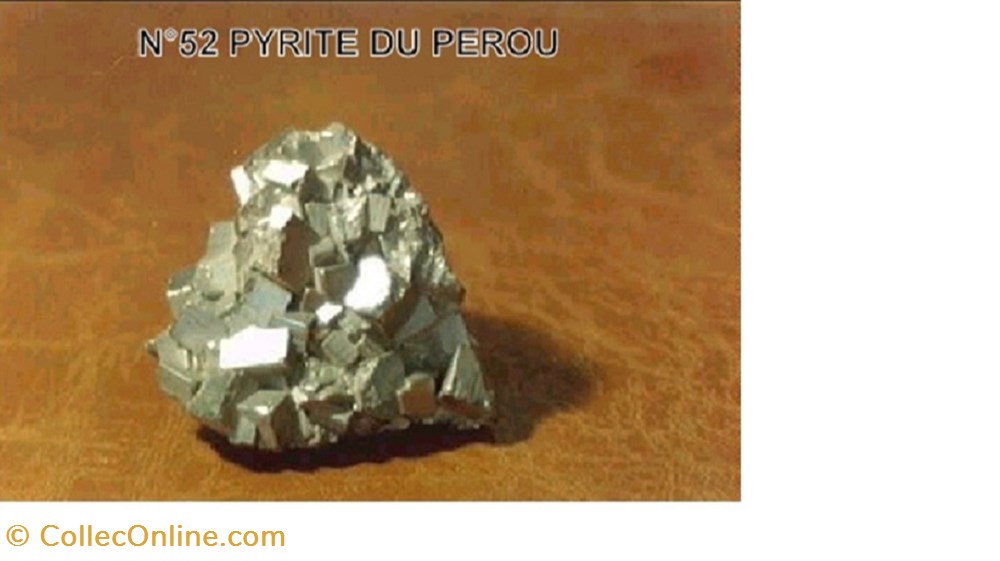 PYRITE du Pérou mineraux meteorites pyrite du perou