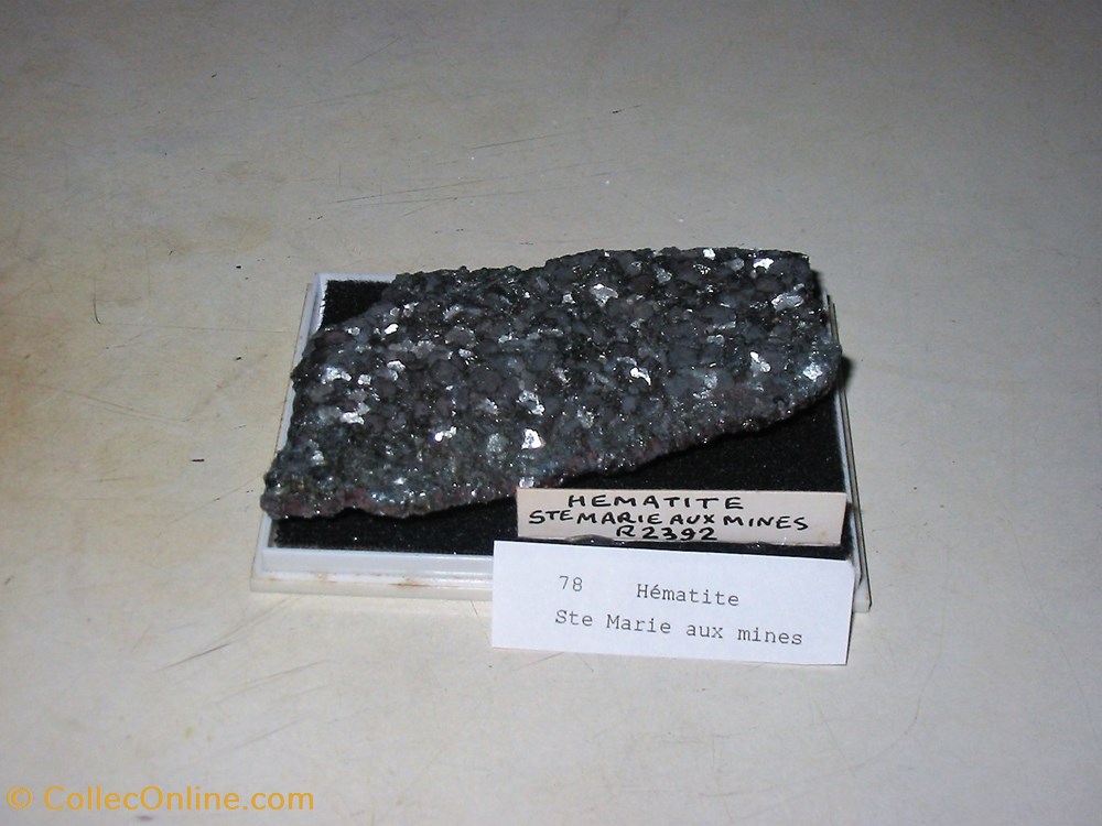 mineraux meteorites hematite se ste marie aux mines