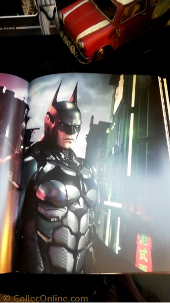 livre bd revue artbook tout art de batman par rocksteady