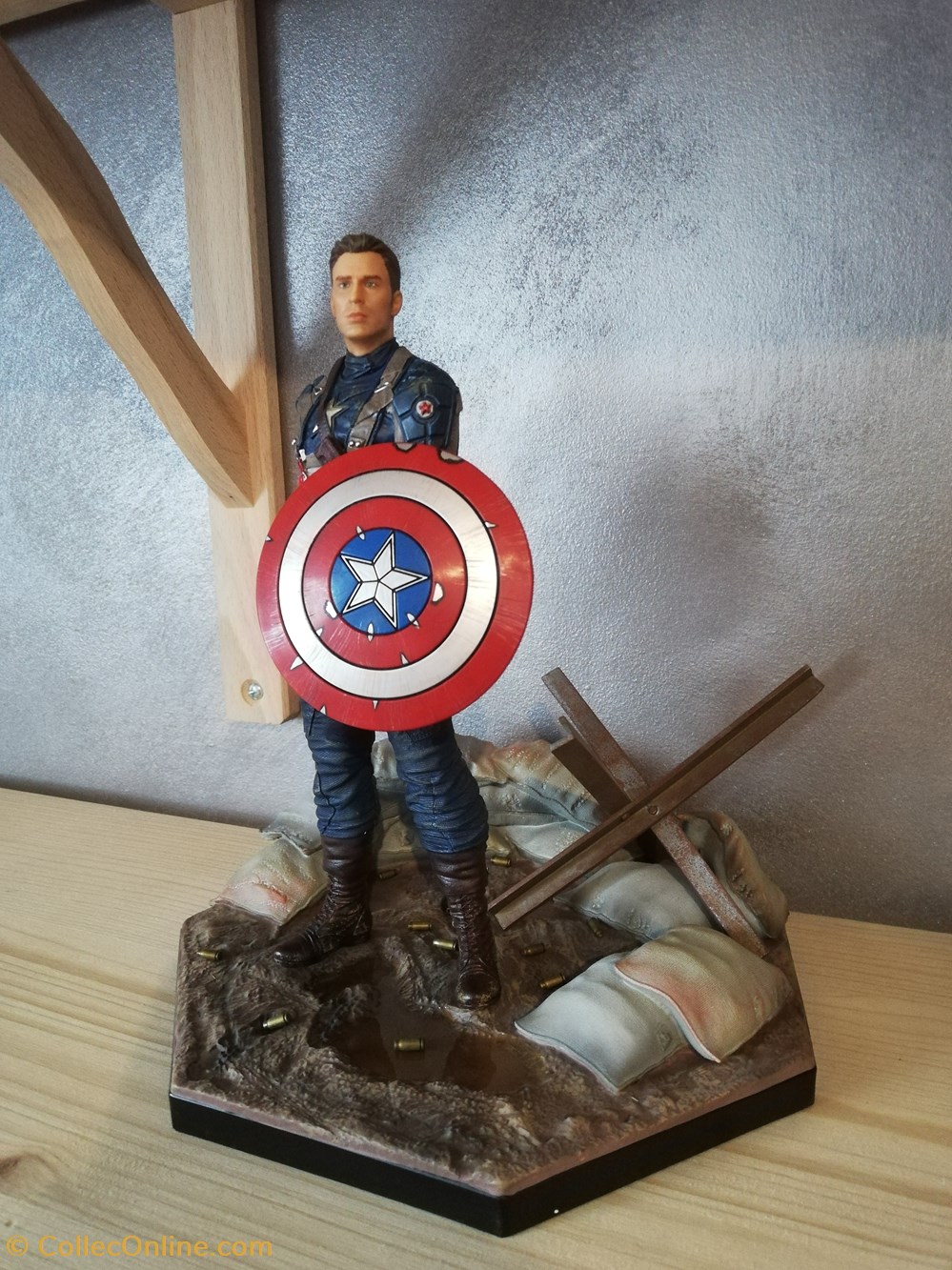 Captain America First Avenger, Iron Studios BDS Art Scale, Event Exclusive, Deluxe 2 figurines cinema marvel captain america first avenger iron studios bds art scale event exclusive deluxe