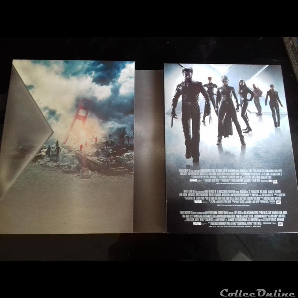 X-Men : La Trilogie - Edition Ultime 2 film dvd blu ray x men la trilogie edition ultime