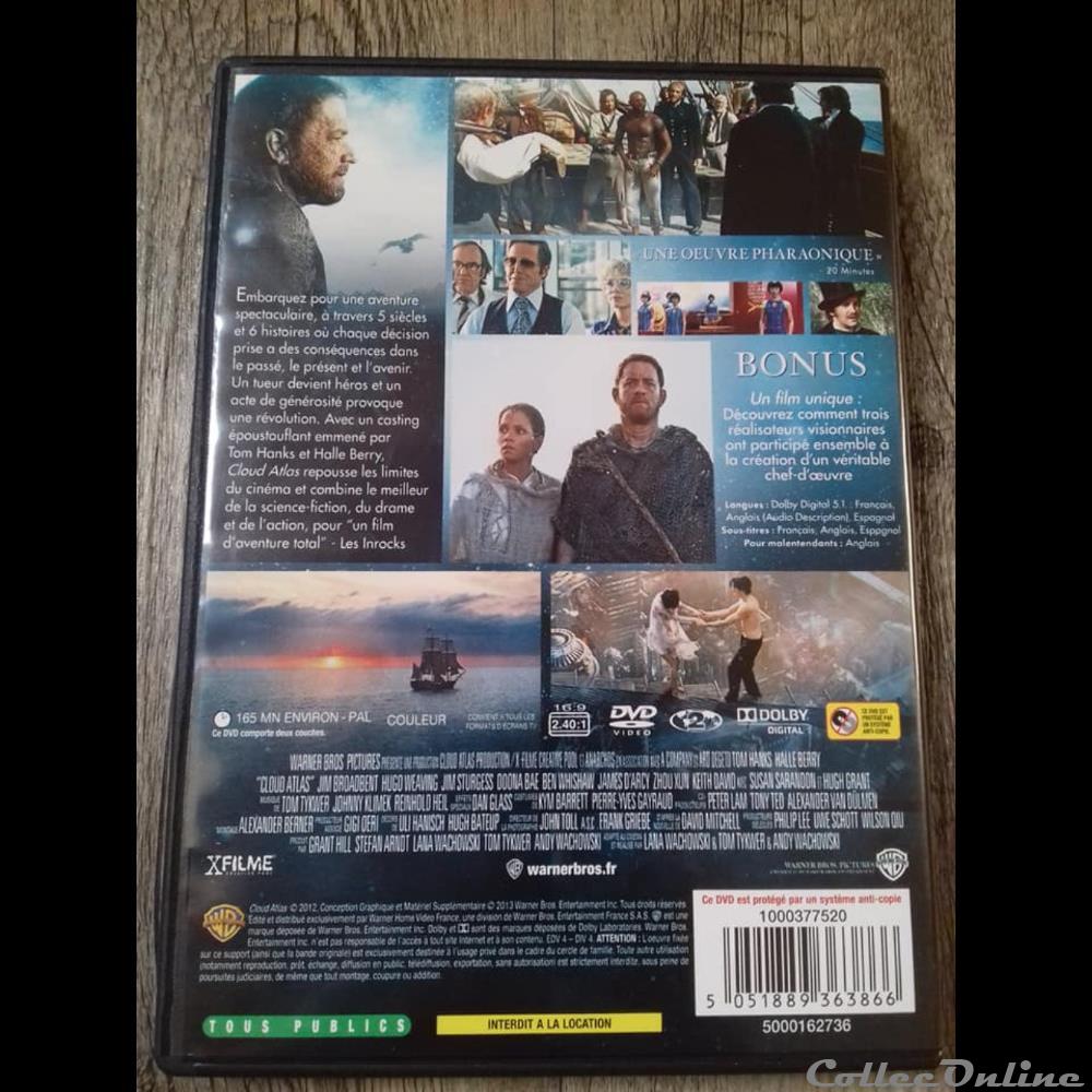 Cloud Atlas - DVD Edition simple 3 film blu ray cloud atlas dvd edition simple