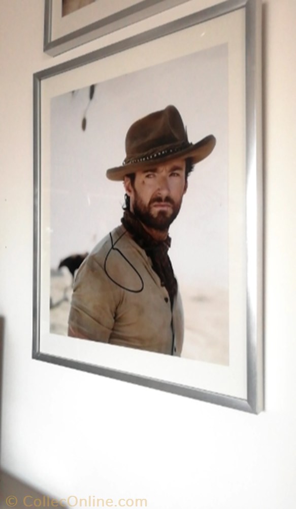 photographie autographe de hugh jackman