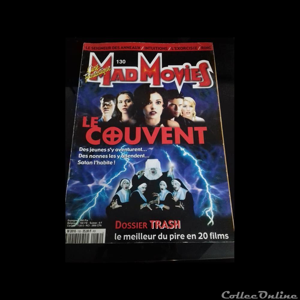 Mad Movies Magazine N°130 - Le Couvent livre bd revue mad movies magazine n 130 le couvent