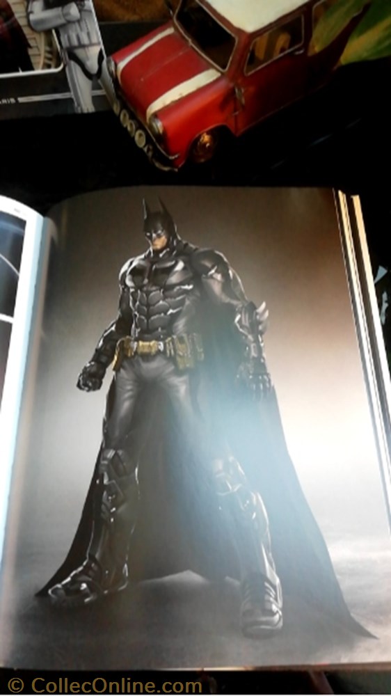 livre bd revue artbook tout art de batman par rocksteady