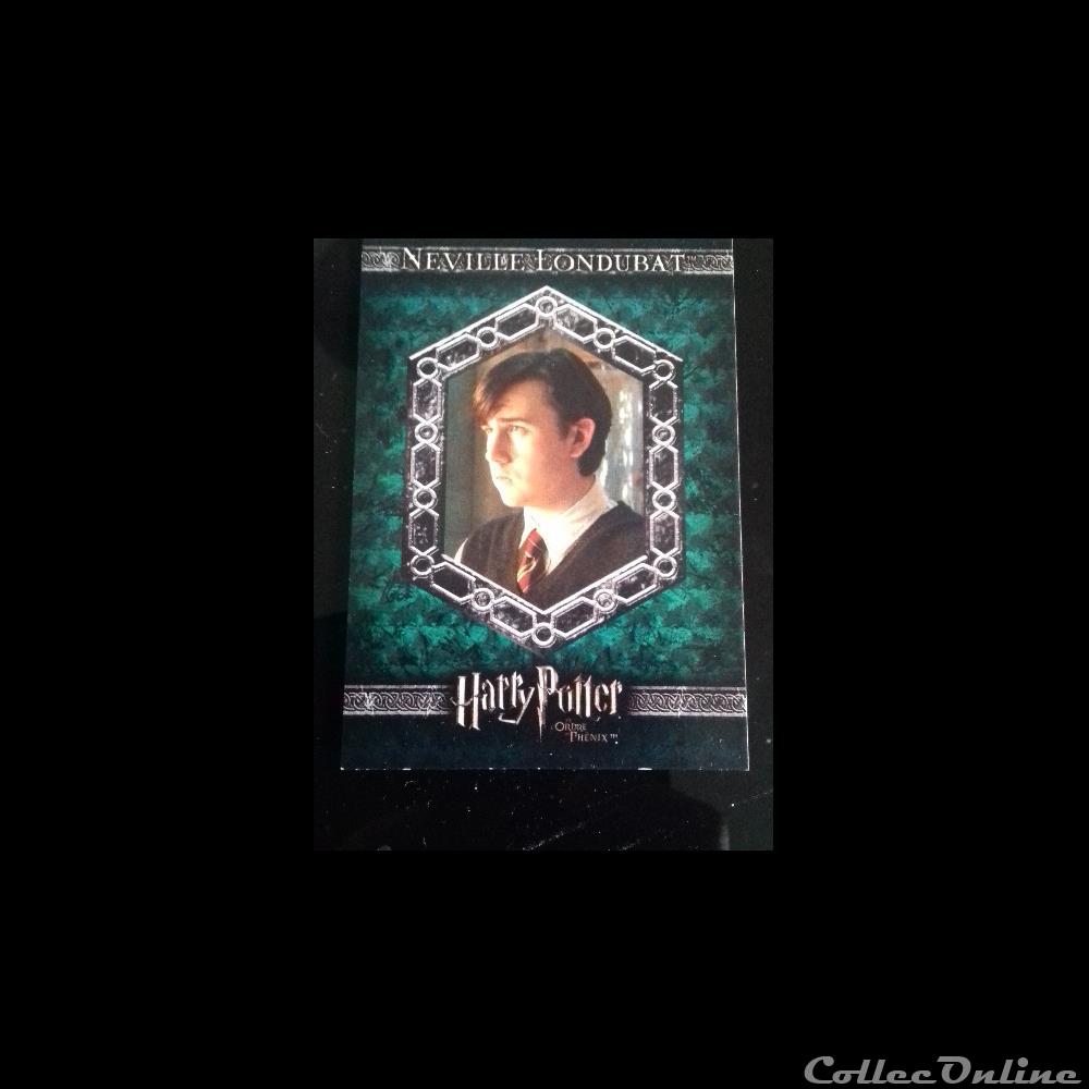 Harry Potter et l'Ordre du Phénix - 05 - Neville Londubat - Artbox - Carte à collectionner autre harry potter et ordre du phenix 05 neville londubat artbox carte a collectionner