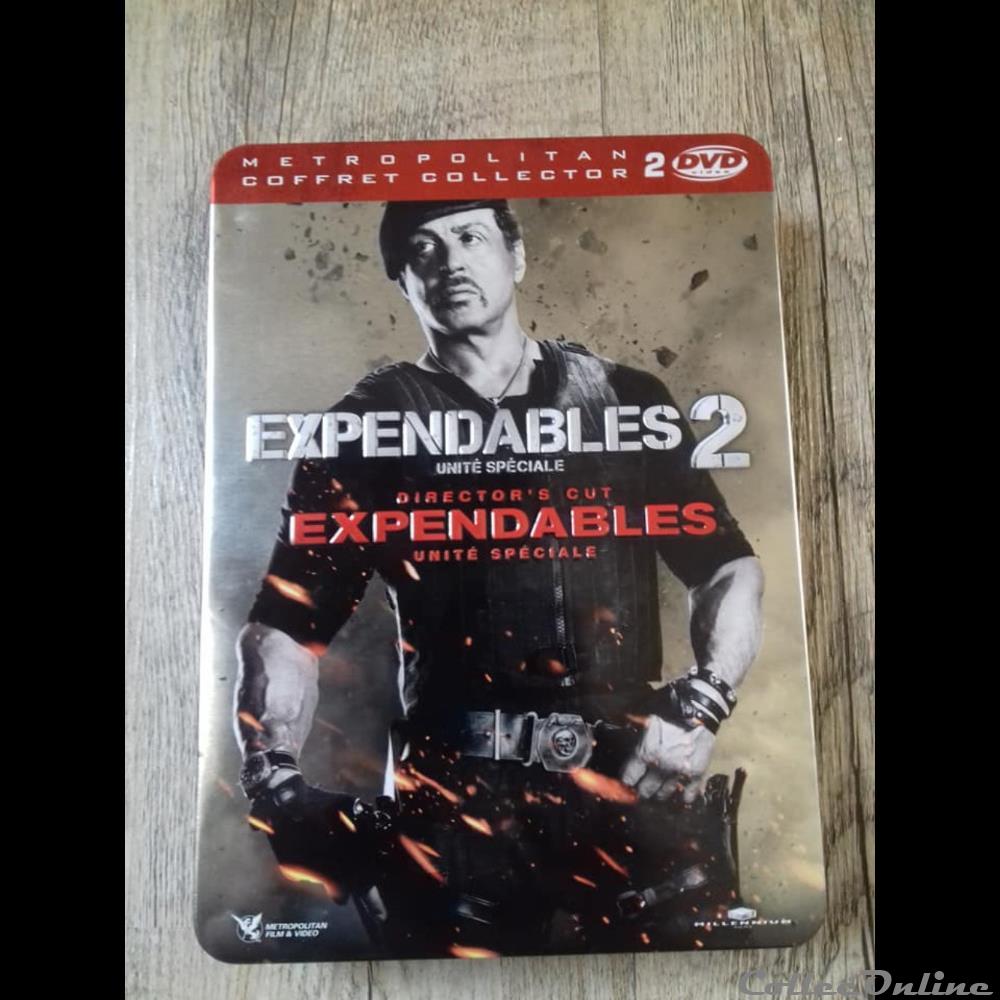 film blu ray expendables unite speciale coffret collector 2 dvd