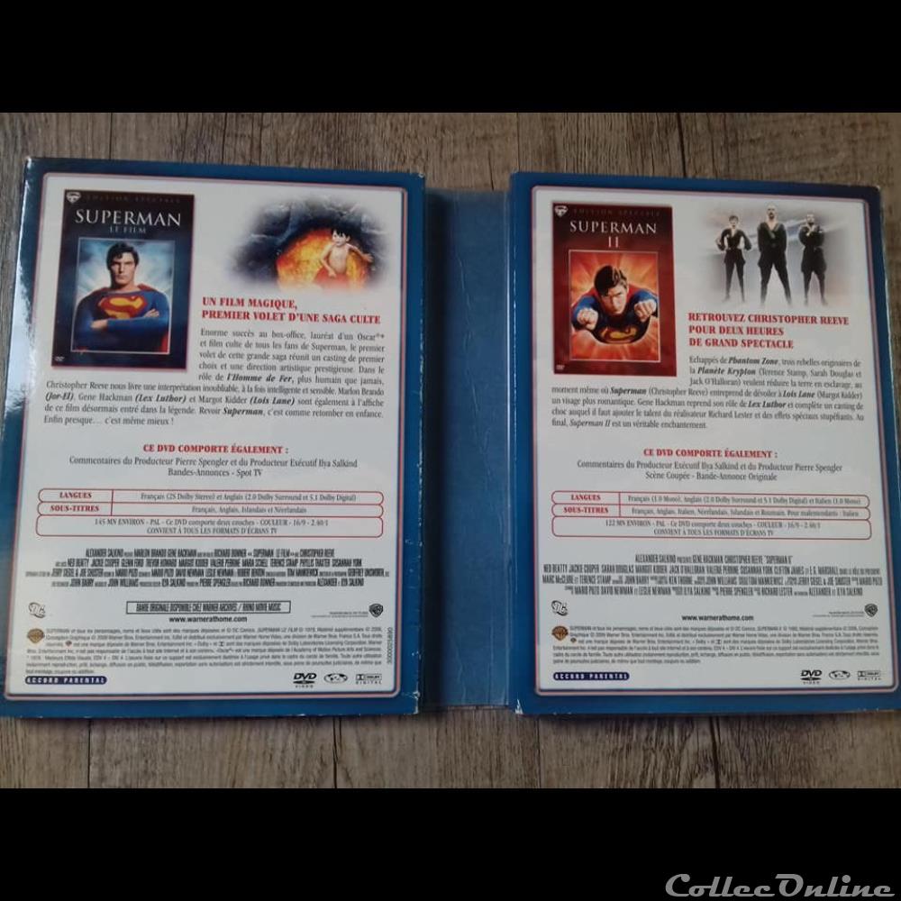 dvd blu ray superman collection edition speciale coffret 5 films