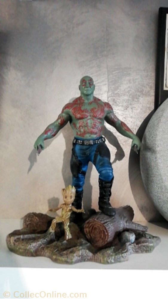 figurine comic drax groot gardiens de la galaxie vol 2
