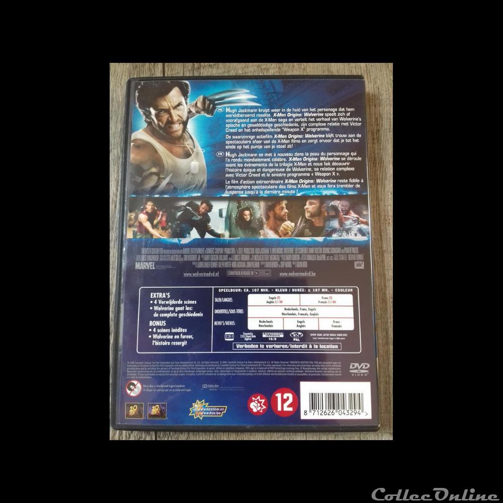 X-Men Origins : Wolverine - Edition simple 3 film dvd blu ray x men origins wolverine edition simple
