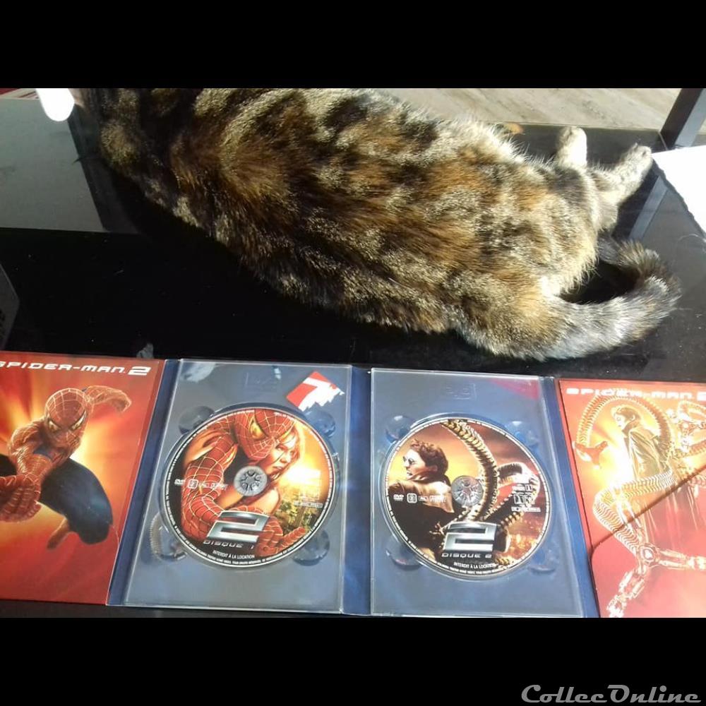 Spider-Man 2 - Edition Collector 2 DVD 3 film blu ray spider man 2 edition collector 2 dvd