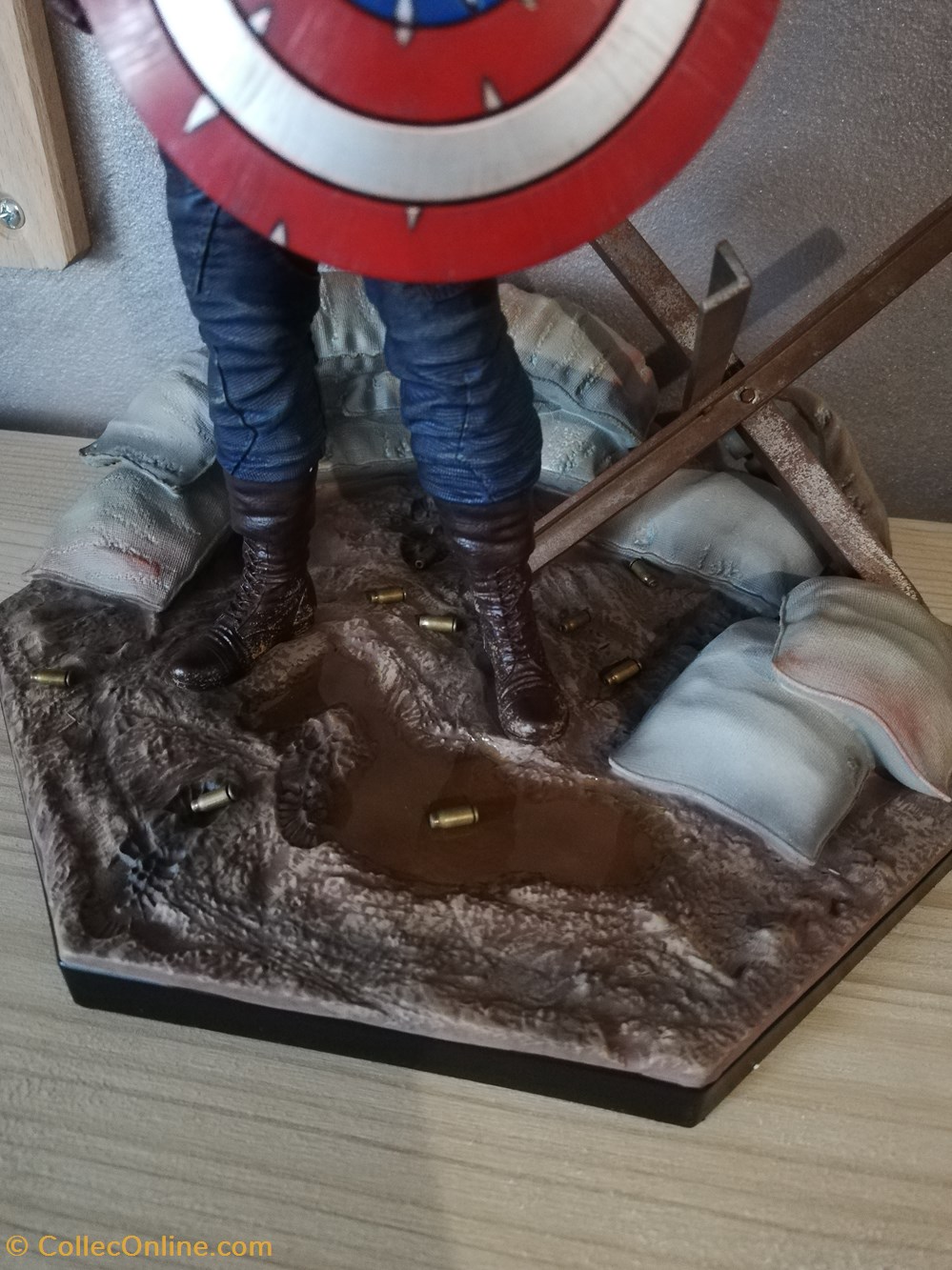 Captain America First Avenger, Iron Studios BDS Art Scale, Event Exclusive, Deluxe 3 figurines cinema marvel captain america first avenger iron studios bds art scale event exclusive deluxe