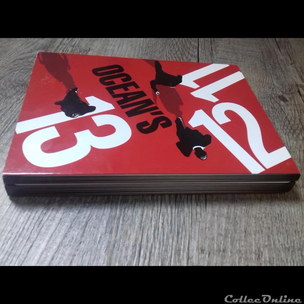 Ocean's 11 + 12 + 13 - Coffret Trilogie film dvd blu ray oceas 11 12 13 coffret trilogie