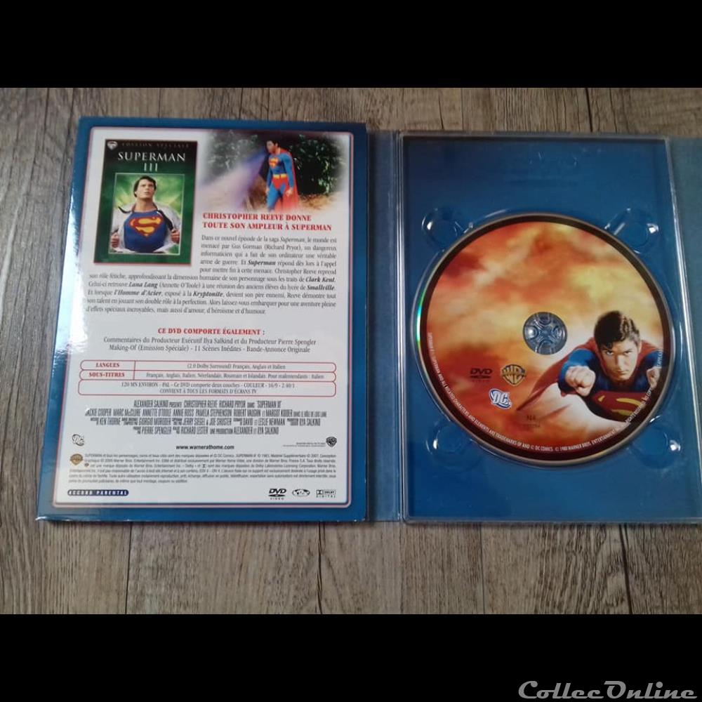 dvd blu ray superman collection edition speciale coffret 5 films