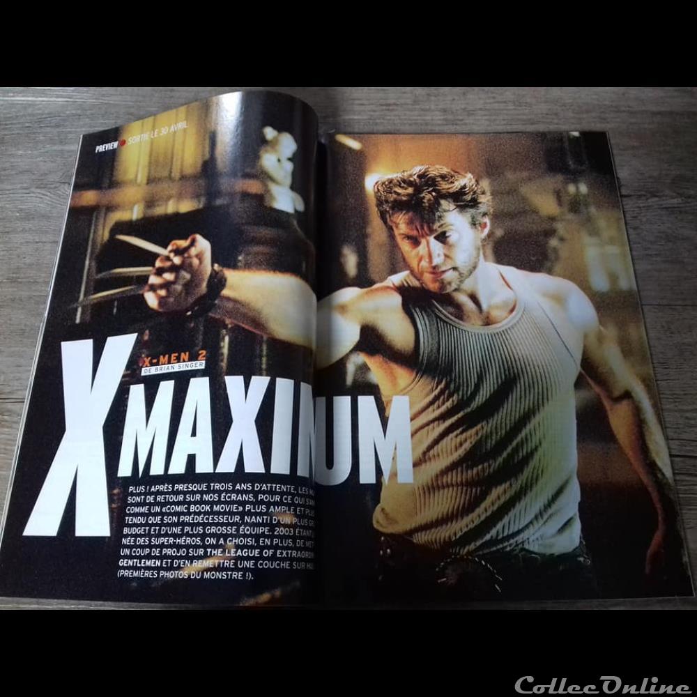 livre bd revue mad movies magazine n 150 x men 2