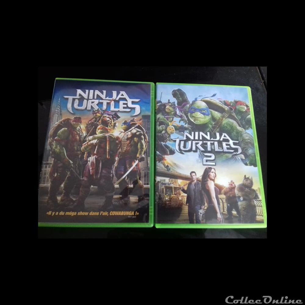 Ninja Turtles 1 & 2 - Coffret 2 films - Edition simple 2 dvd blu ray ninja turtles 1 2 coffret 2 films edition simple