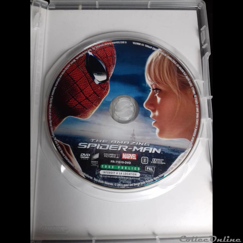 The Amazing Spider-Man - Edition simple 2 film dvd blu ray the amazing spider man edition simple