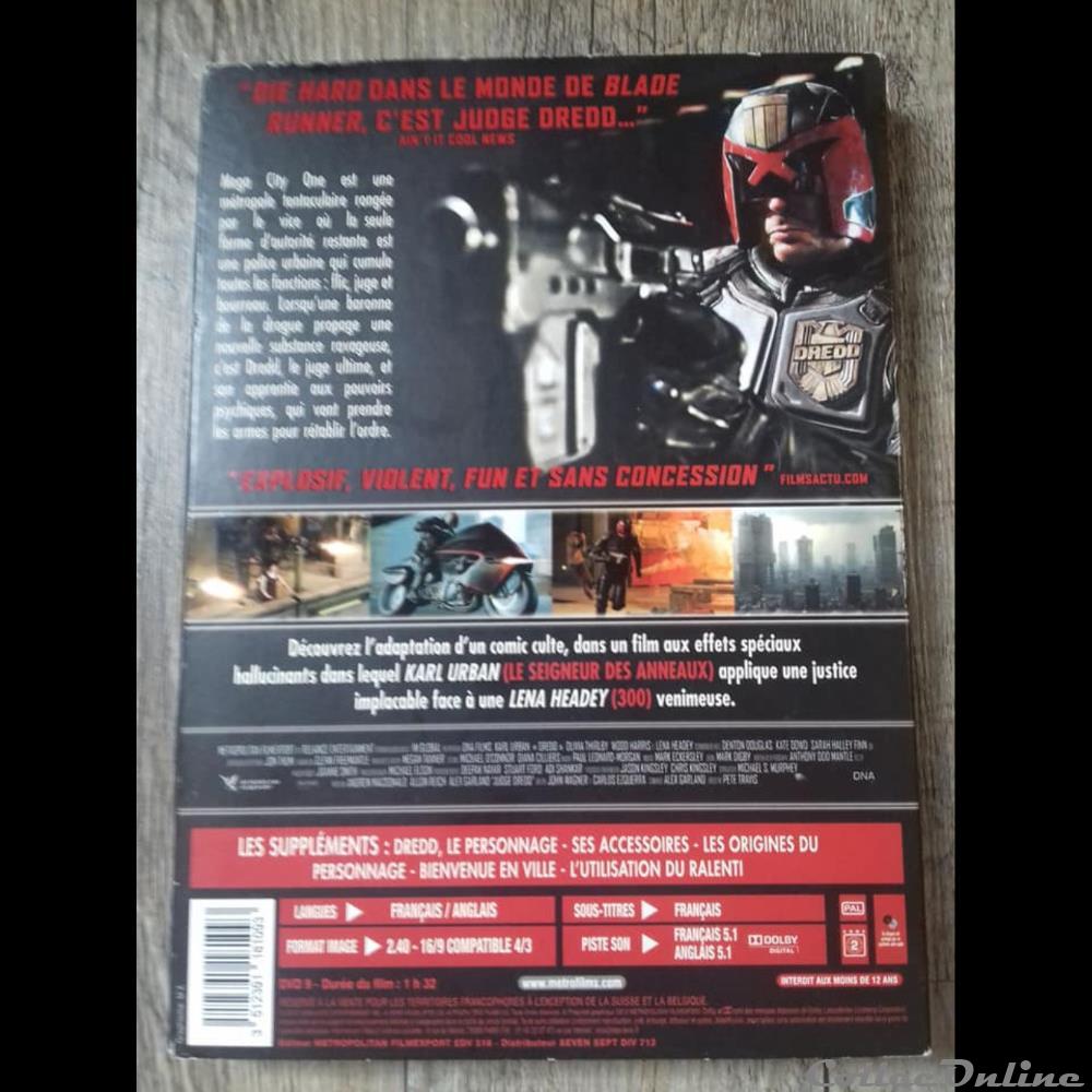 Dredd - DVD Edition simple 3 film blu ray dredd dvd edition simple