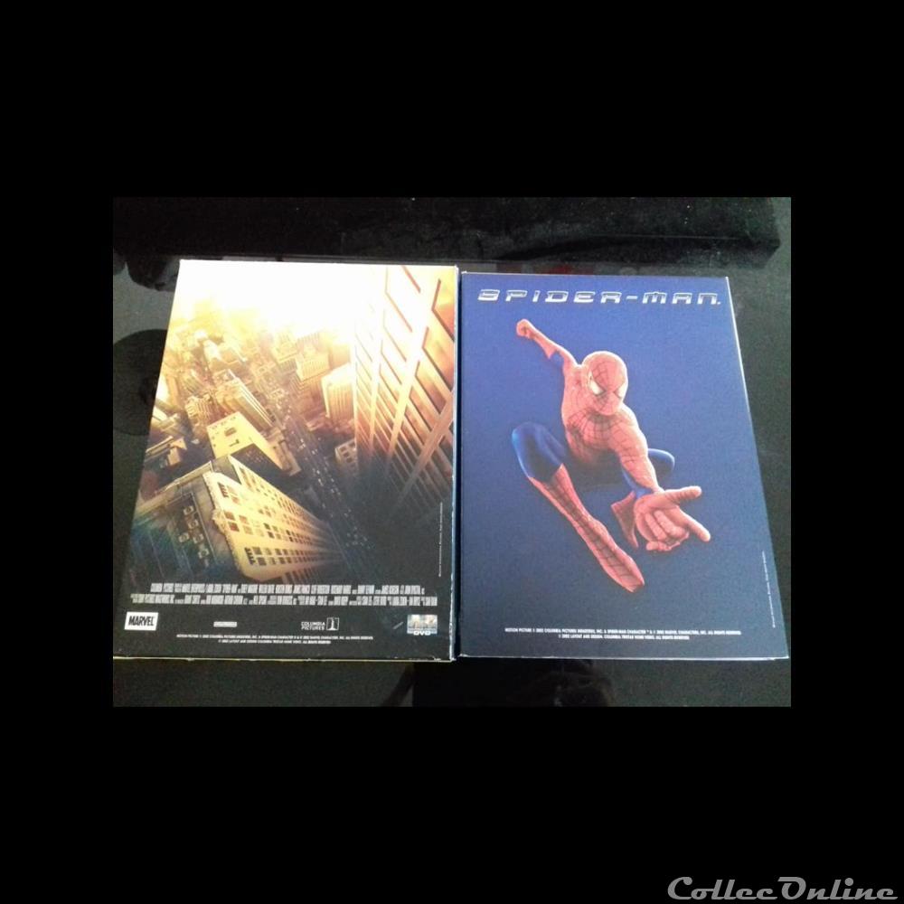 Spider-Man - Edition Collector 2 DVD 4 film blu ray spider man edition collector 2 dvd