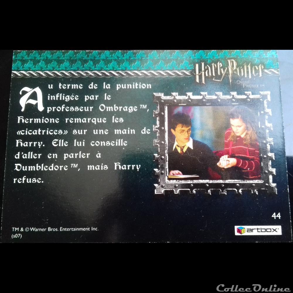 Harry Potter et l'Ordre du Phénix - 44 - Le stylo spécial - Artbox - Carte à collectionner autre harry potter et ordre du phenix 44 le stylo special artbox carte a collectionner